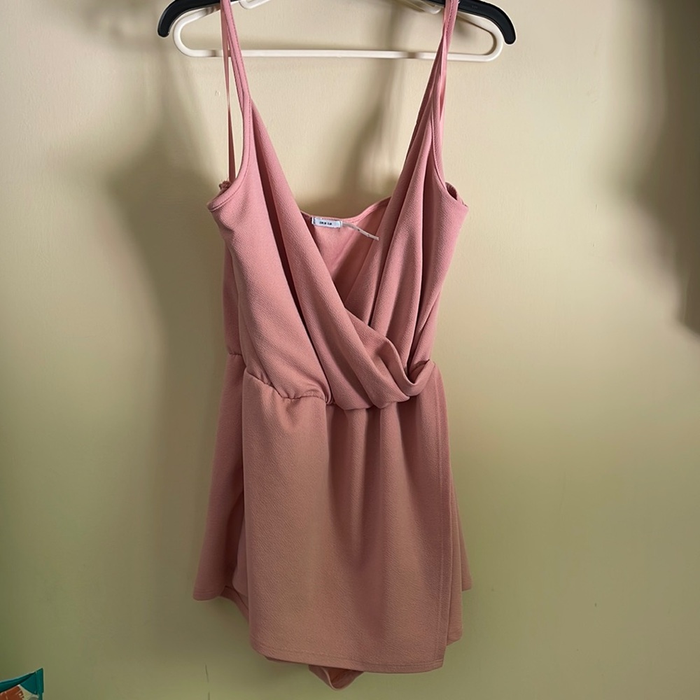 Urban Outfitters Kimchi Blue Pink Romper